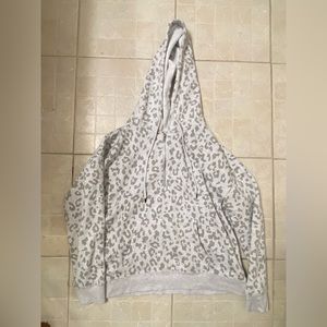 hippie rose cheetah womens jacket Medium